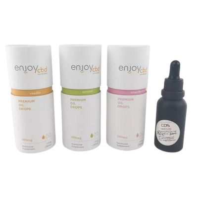 화장품용 30ml 에센셜 오일 병 종이 용기용 종이 튜브 포장