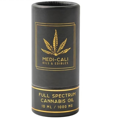 CBD 정유 종이 관 금 각인 인쇄 마분지 실린더