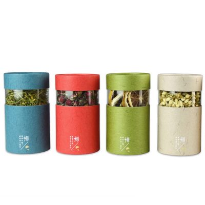 재상할 수 있는 인쇄된 포장 종이 관 둥근 종이는 창을 가진 관 주문 크기를 할 수 있습니다