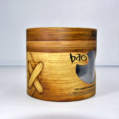 창을 가진 음식 차 초콜렛에 의하여 인쇄되는 서류상 실린더 콘테이너