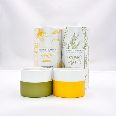 서류상 삽입을 가진 관례에 의하여 인쇄되는 향수 실린더 관 상자 Aromatherapy