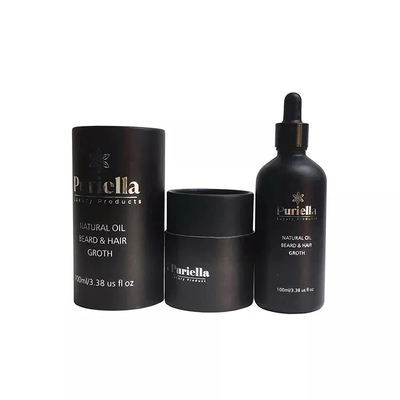 화장품을 위한 100ml 정유 병 포장 서류상 관 둥근 콘테이너