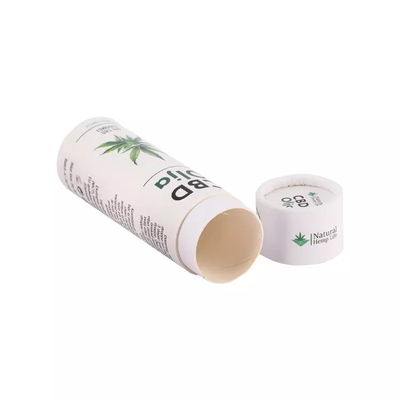 10ml CBD 정유 둥근 서류상 관 포장 화장용 실린더 관 포장