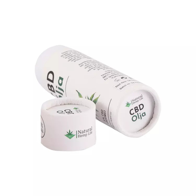 10ml CBD 정유 둥근 서류상 관 포장 화장용 실린더 관 포장