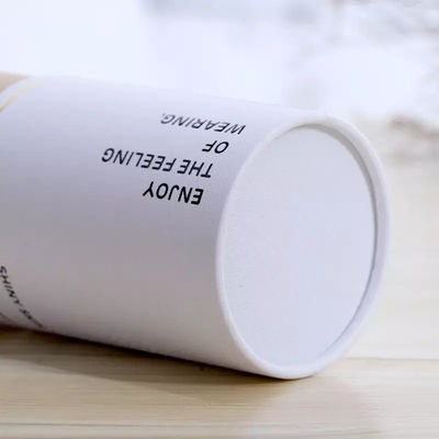 화장품 향료 크라프트지 지관을 패키징하는 맞춘 Eco 우호적 피부 미용 지관