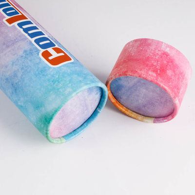 핫 스탬핑 종이 양철통 패키징, 에바 마분지 실린더 패키징